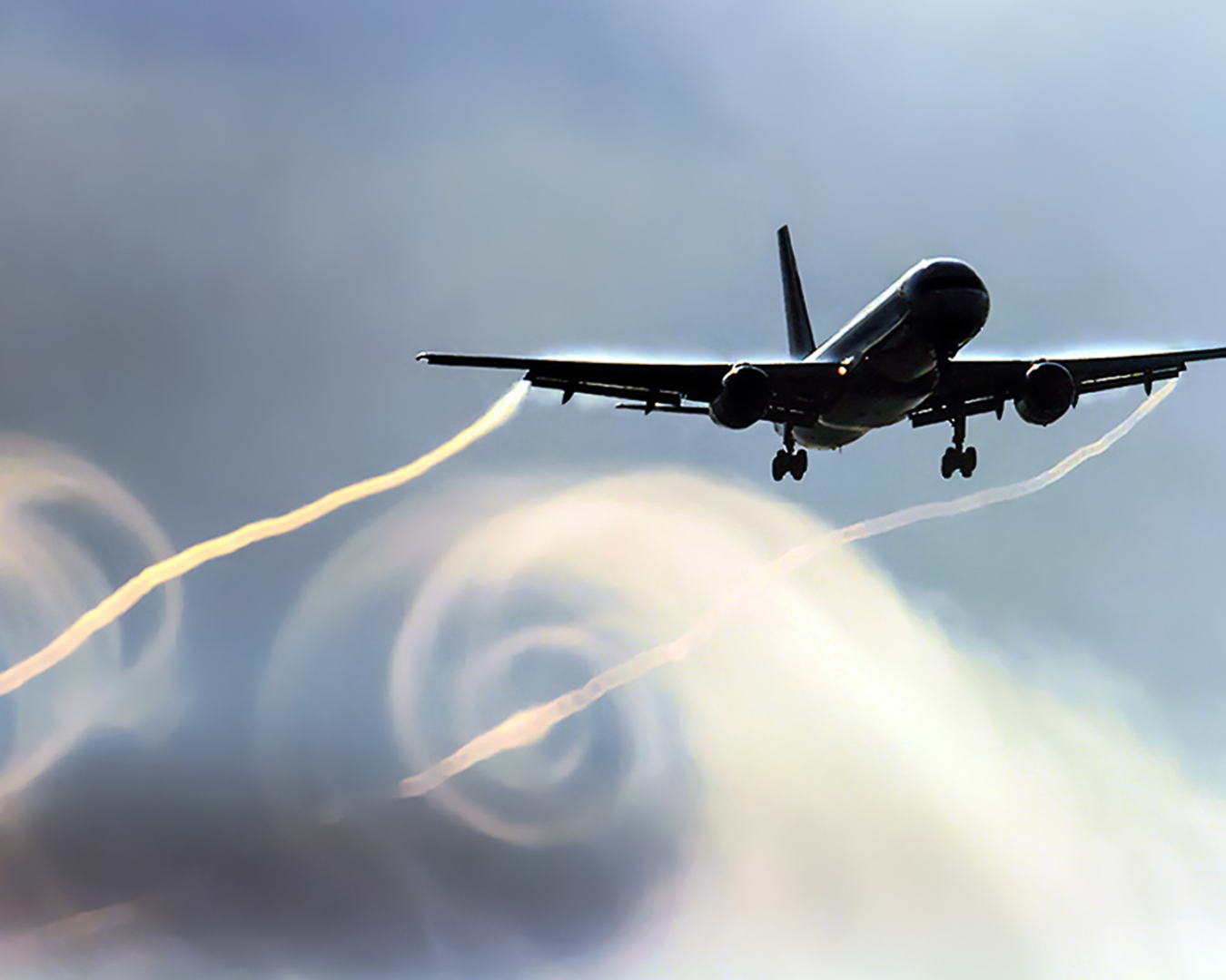 trajectórias de voo com maior turbulência